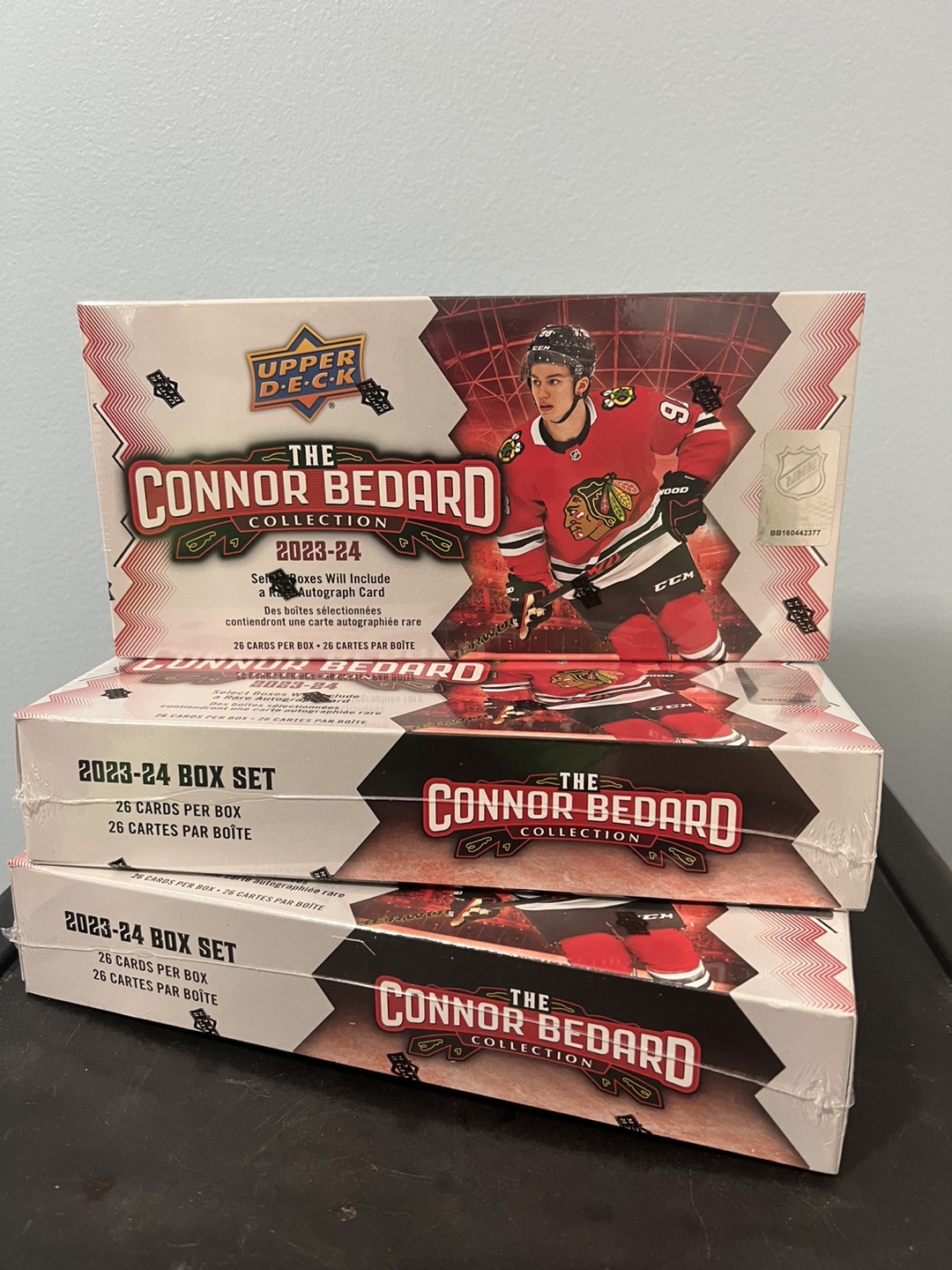 Upper Deck Connor Bedard 2023-24 Hockey Card Box