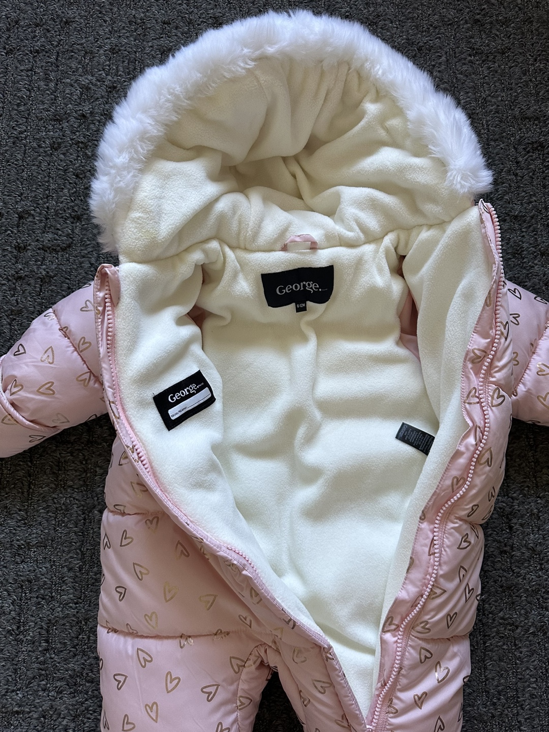 George Baby Snowsuit, 6-12 Months - photo 2