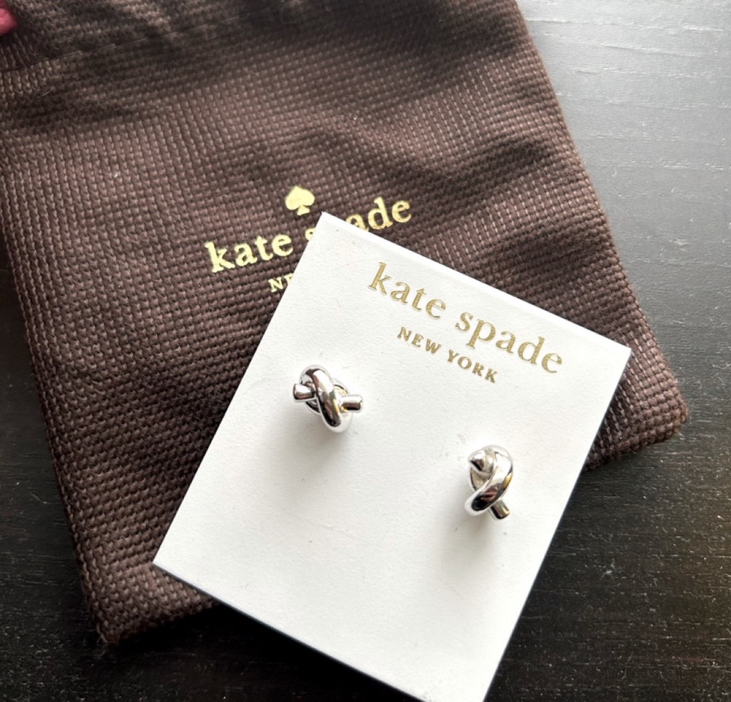 Kate Spade Knot Earrings