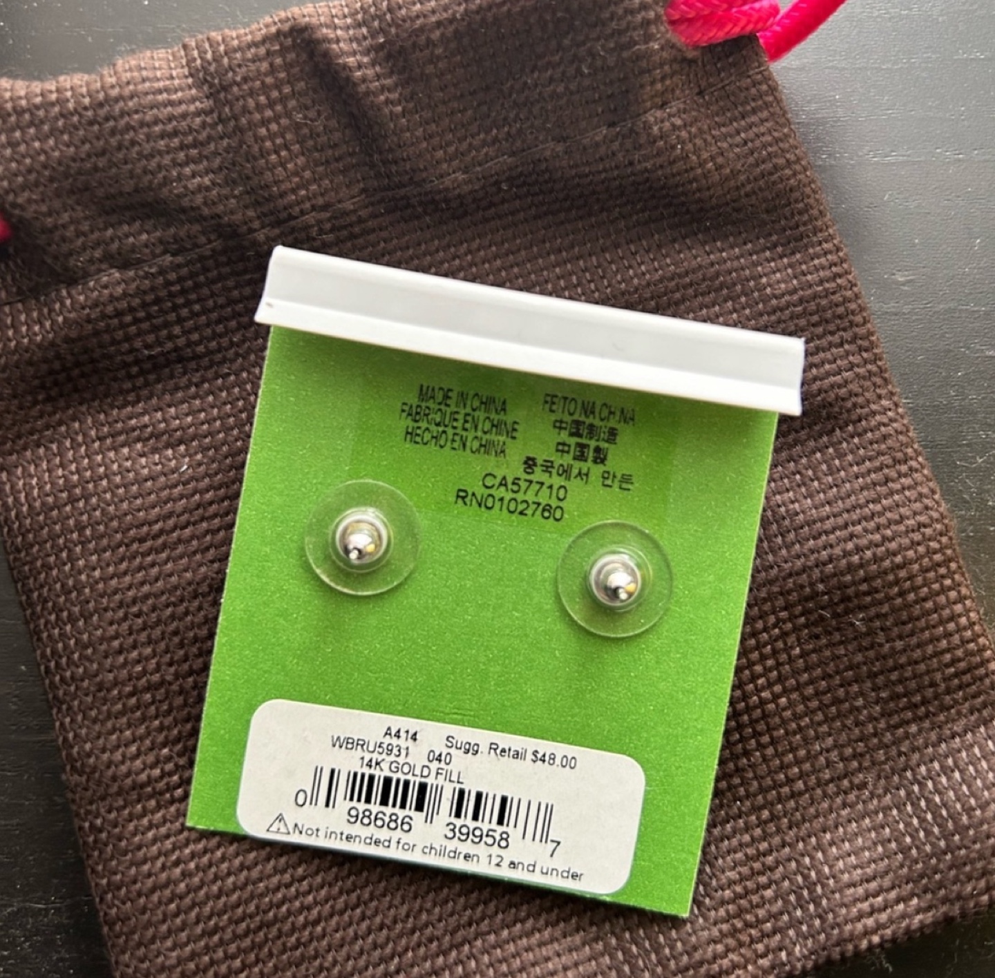 Kate Spade Knot Earrings - photo 2