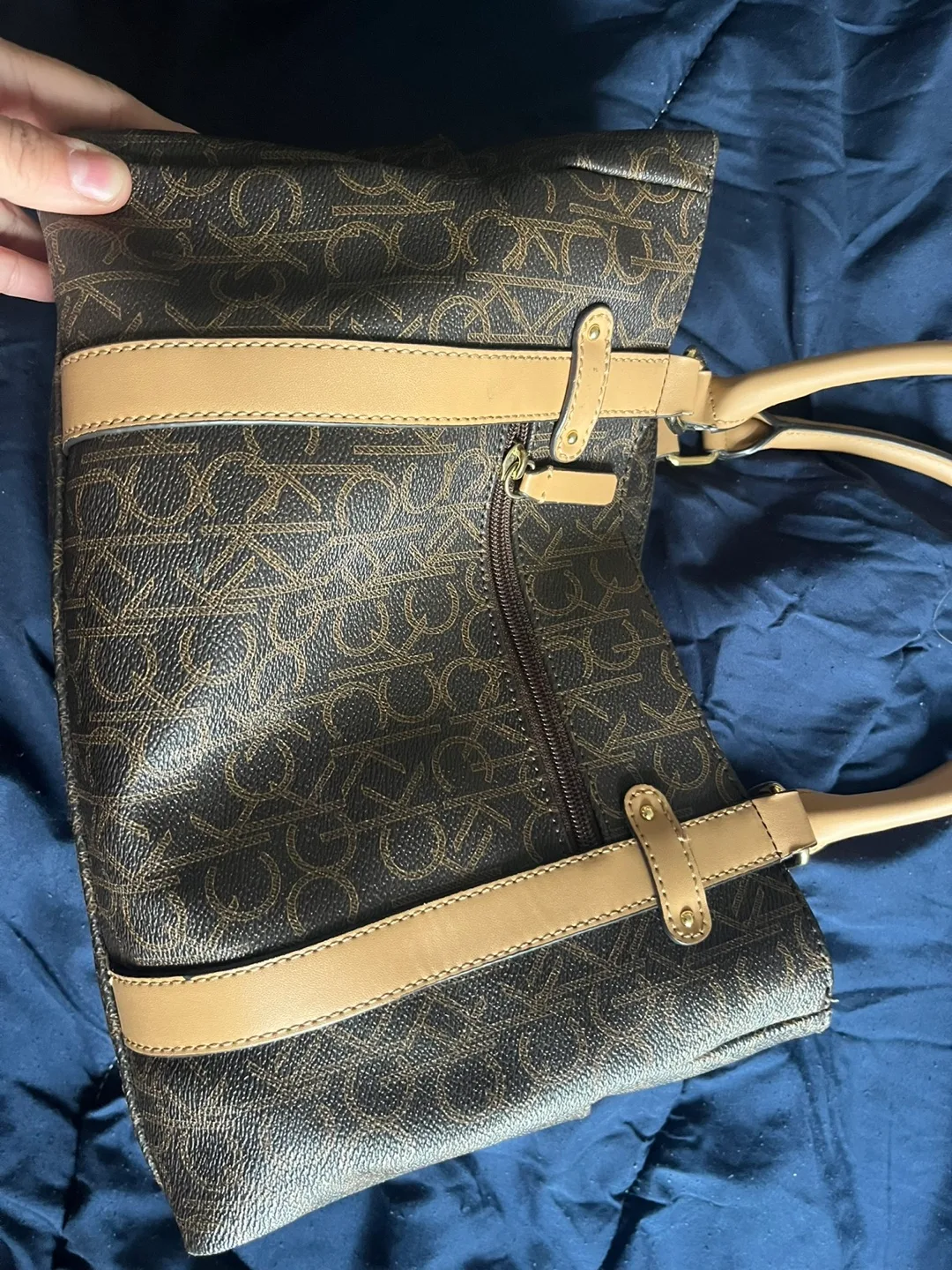 Calvin Klein Brown Handbag image indicator(3)