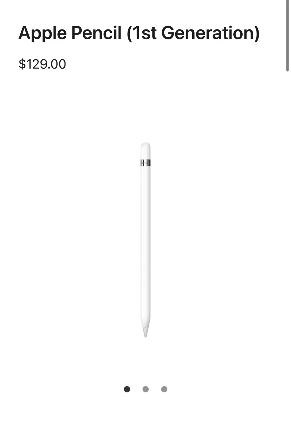 Apple Pencil (1st Generation) image indicator(2)
