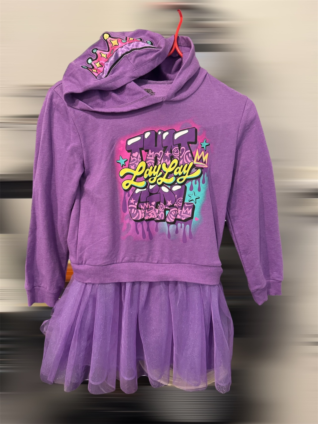 Lay Lay Girl's Hoodie Costume
