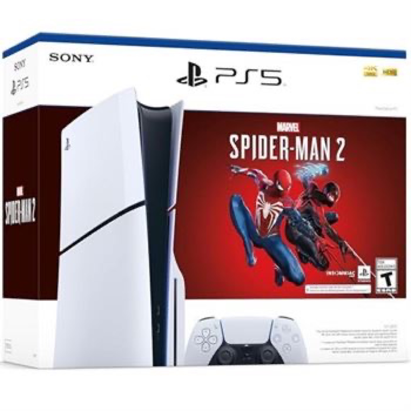 PS5 Console with Marvel's Spider-Man 2 Bundle