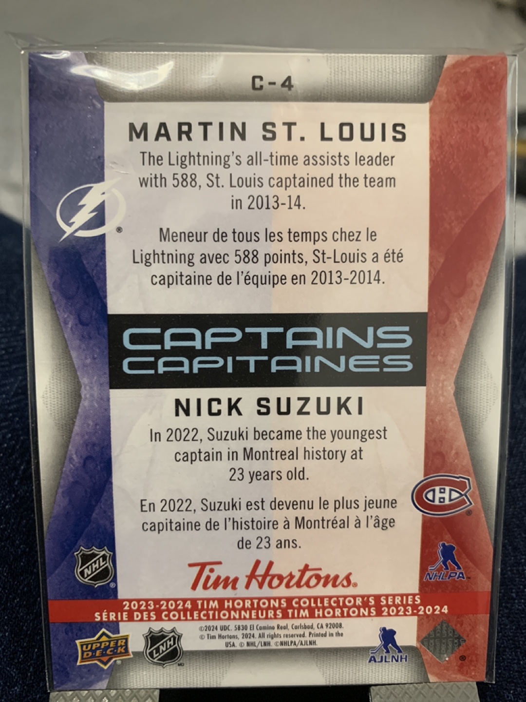 Captain Connections C-4 Nick Suzuki and Martin St. Louis - photo 3