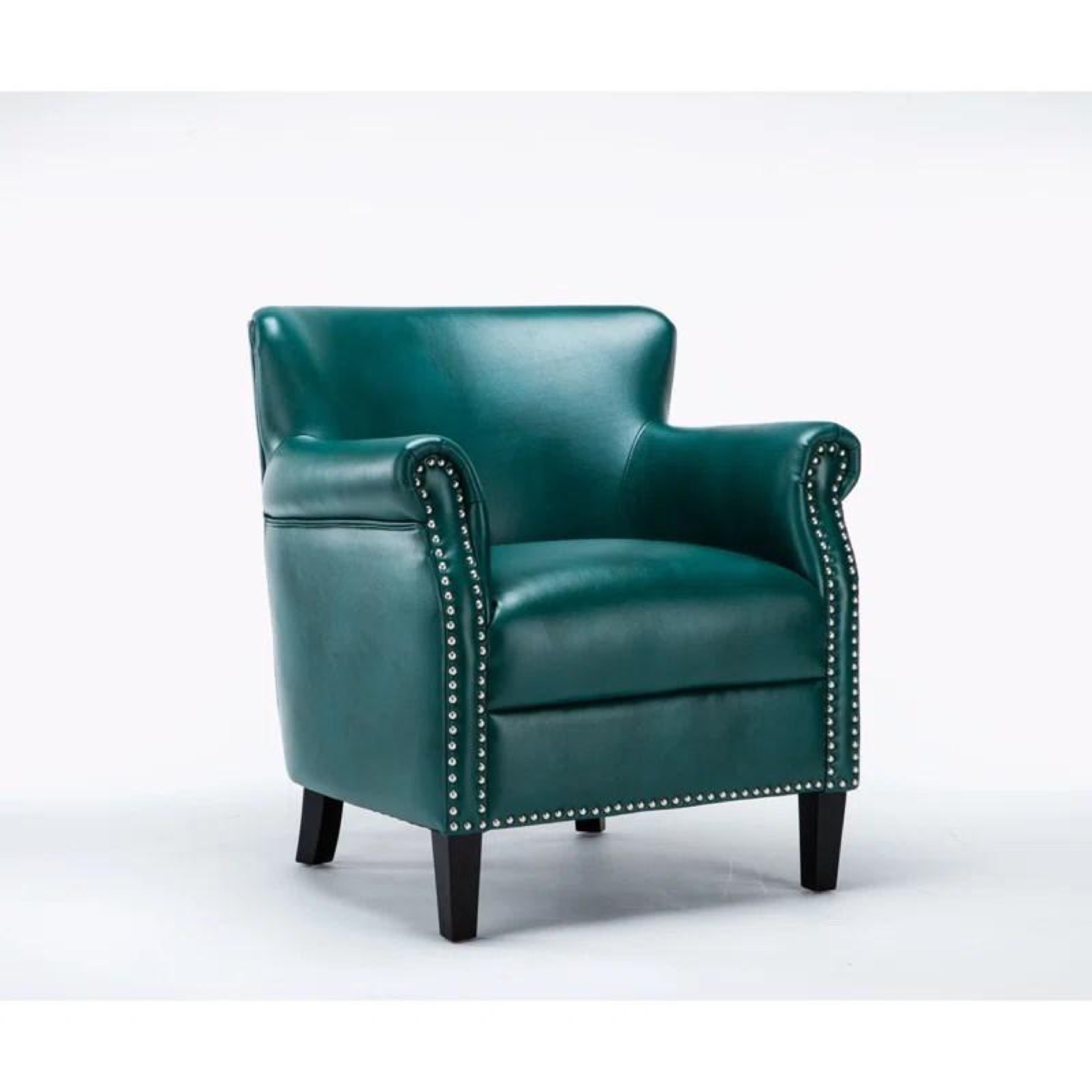 Teal Accent Armchair - photo 2