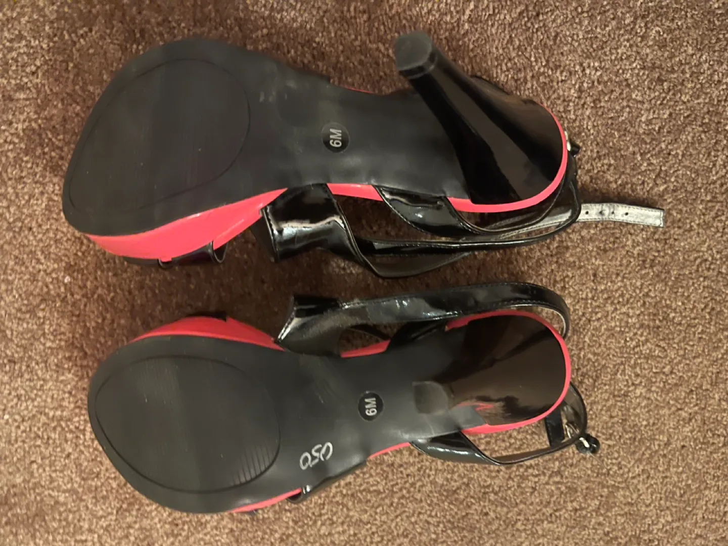 Guess By Marciano Black and Pink Heels image indicator(4)