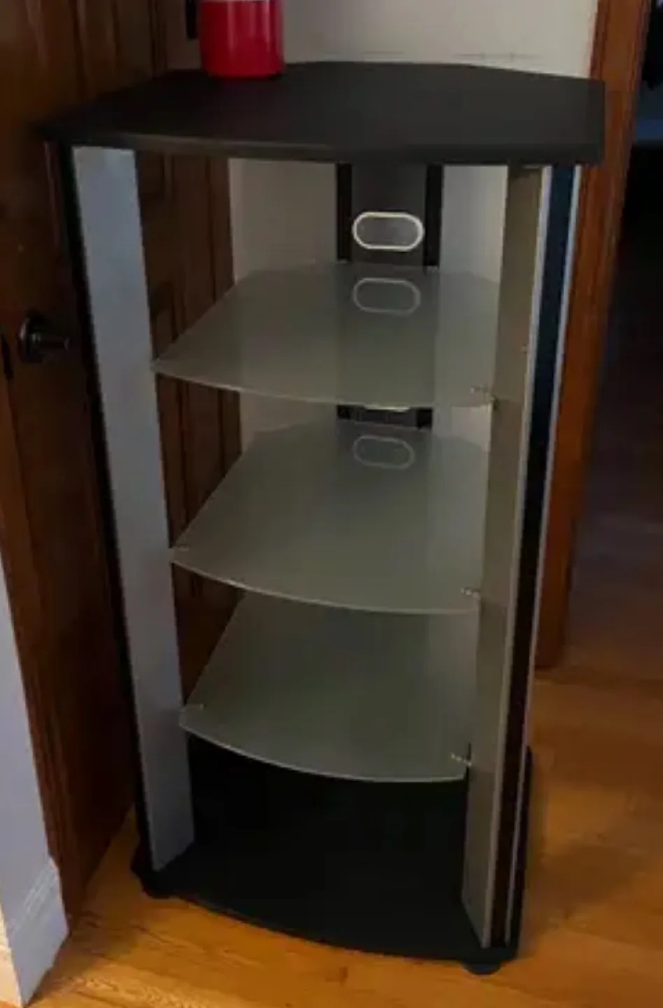 Black Corner Entertainment Stand image indicator(5)