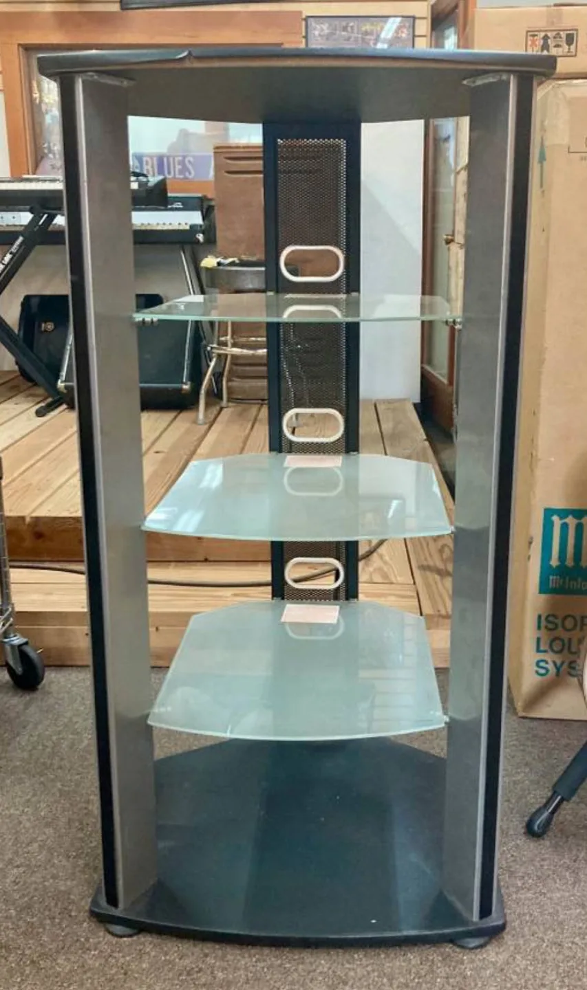 Black Corner Entertainment Stand image indicator(4)