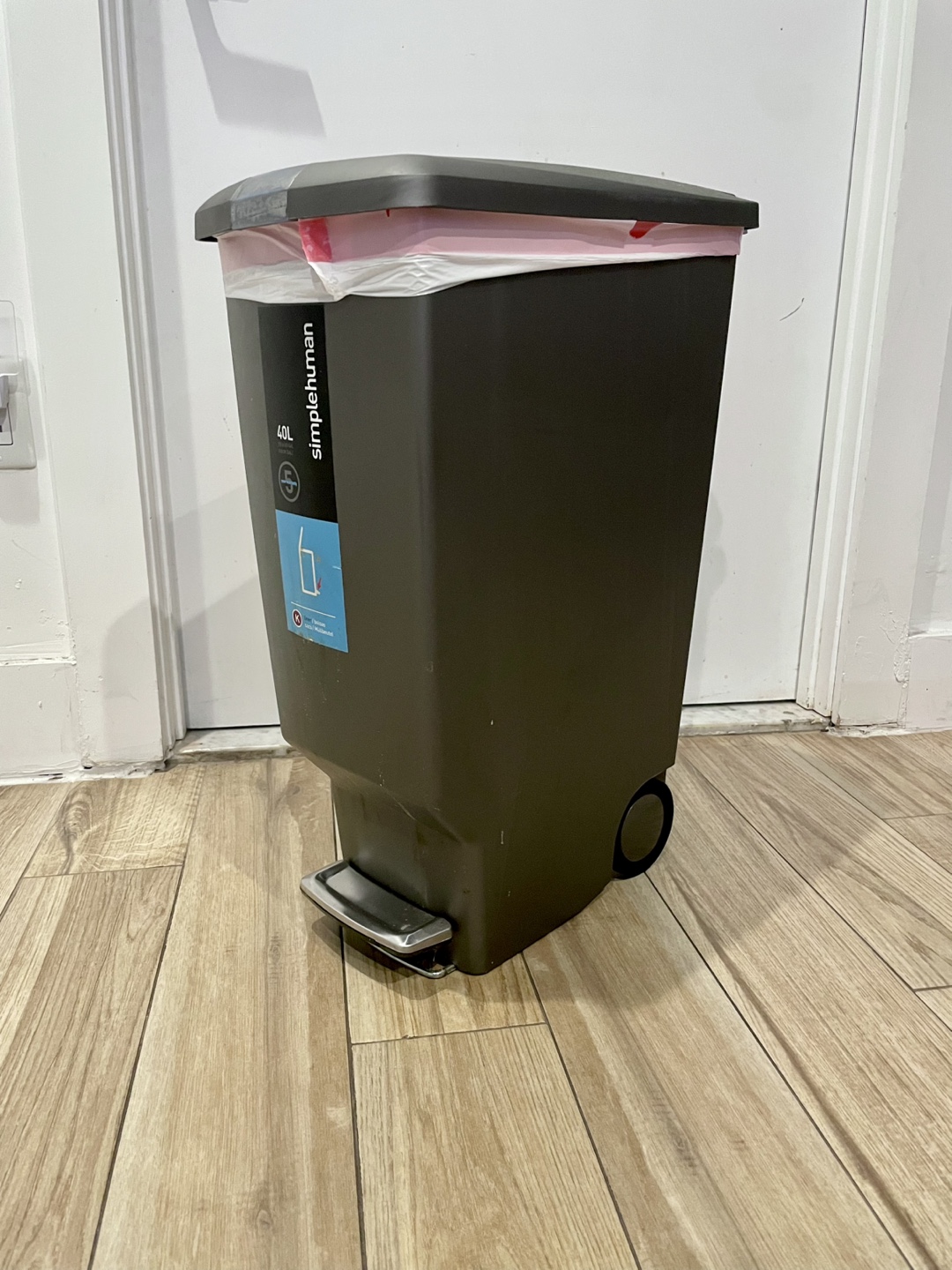 Simplehuman 40L Step Trash Can