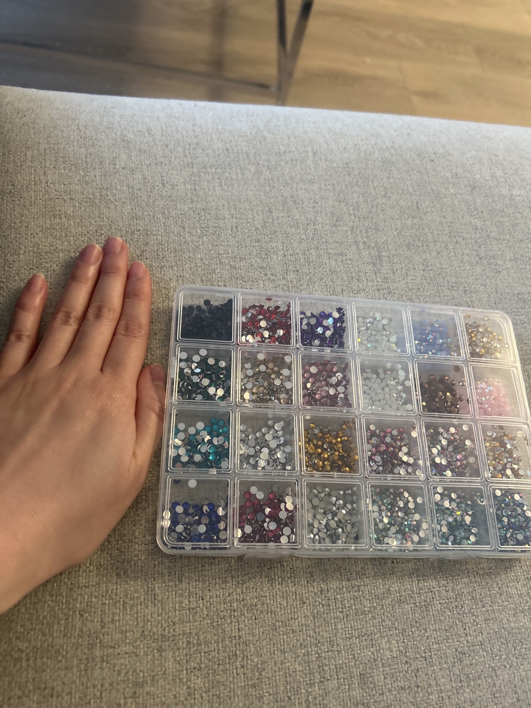 Rhinestone Gems for nail design - 24 Colours - photo 2