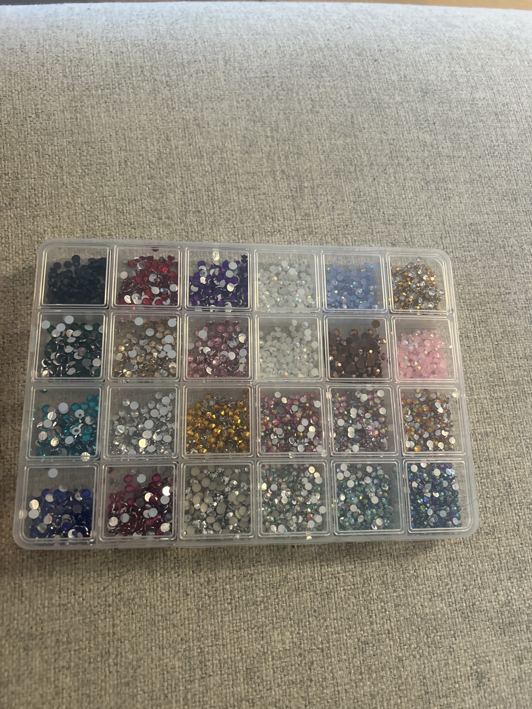 Rhinestone Gems for nail design - 24 Colours