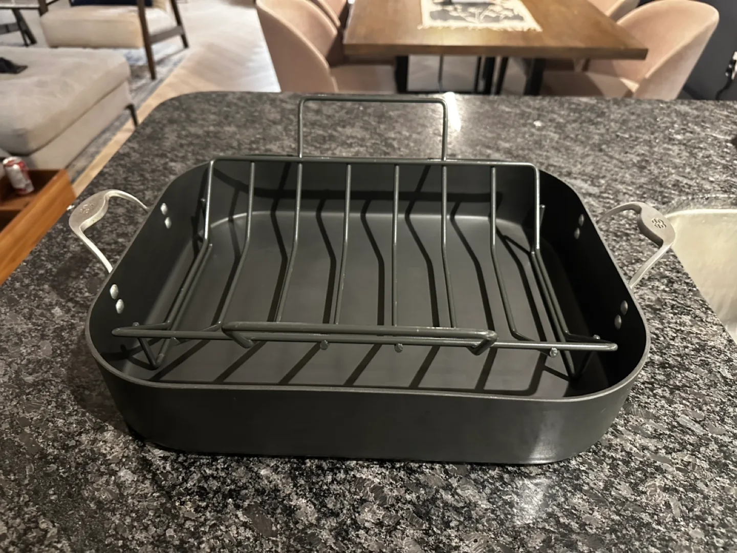 Calphalon Premier Hard-Anodized Roasting Pan with Rack
