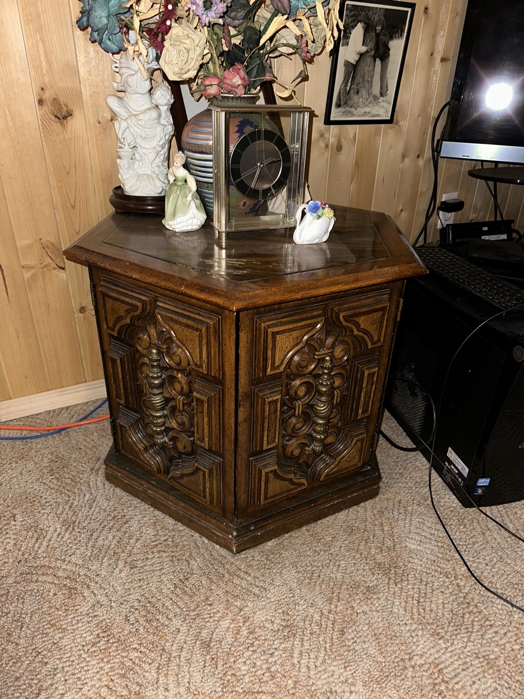 Vintage Octagonal End Tables