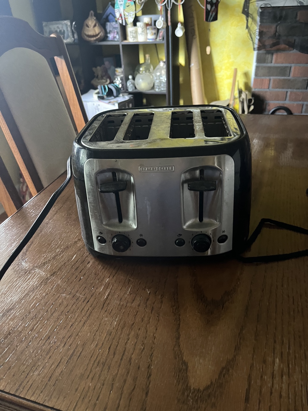 Black 4 Slice Toaster - photo 2