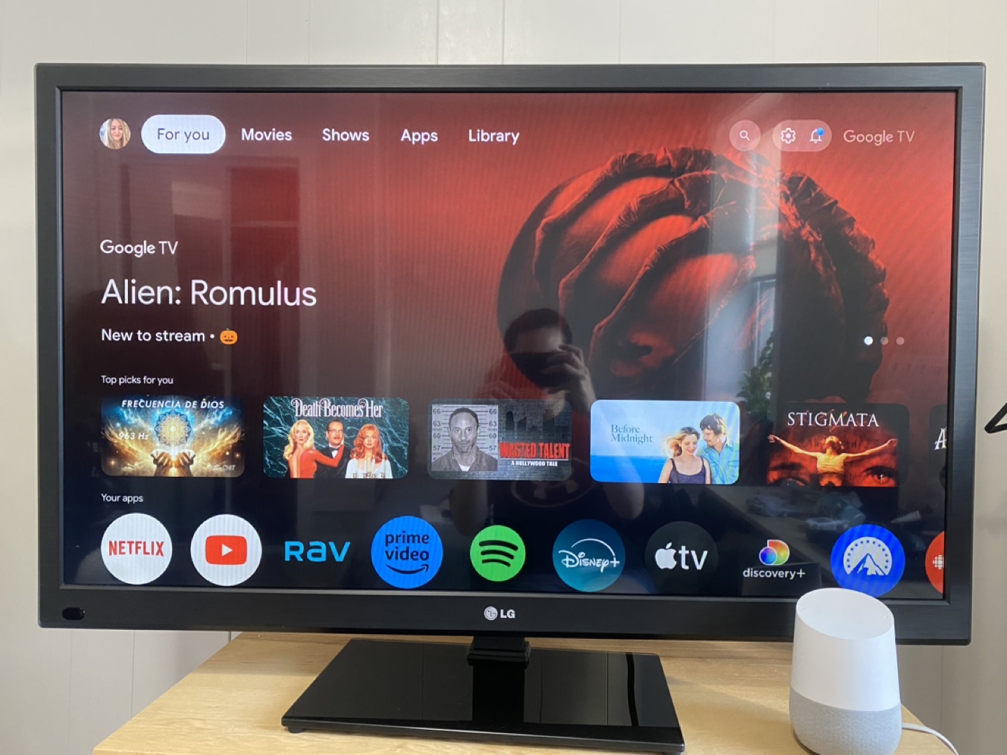 TV LG 42”
