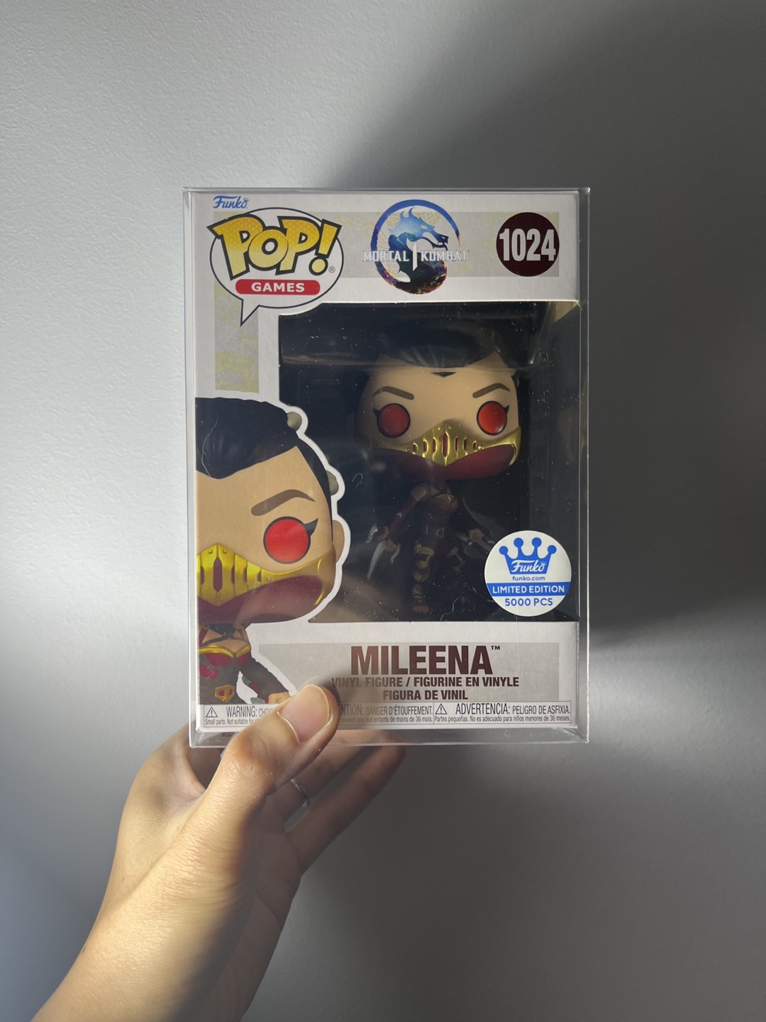 Limited 5000 Funko Pop. Mileena from Mortal Kombat.