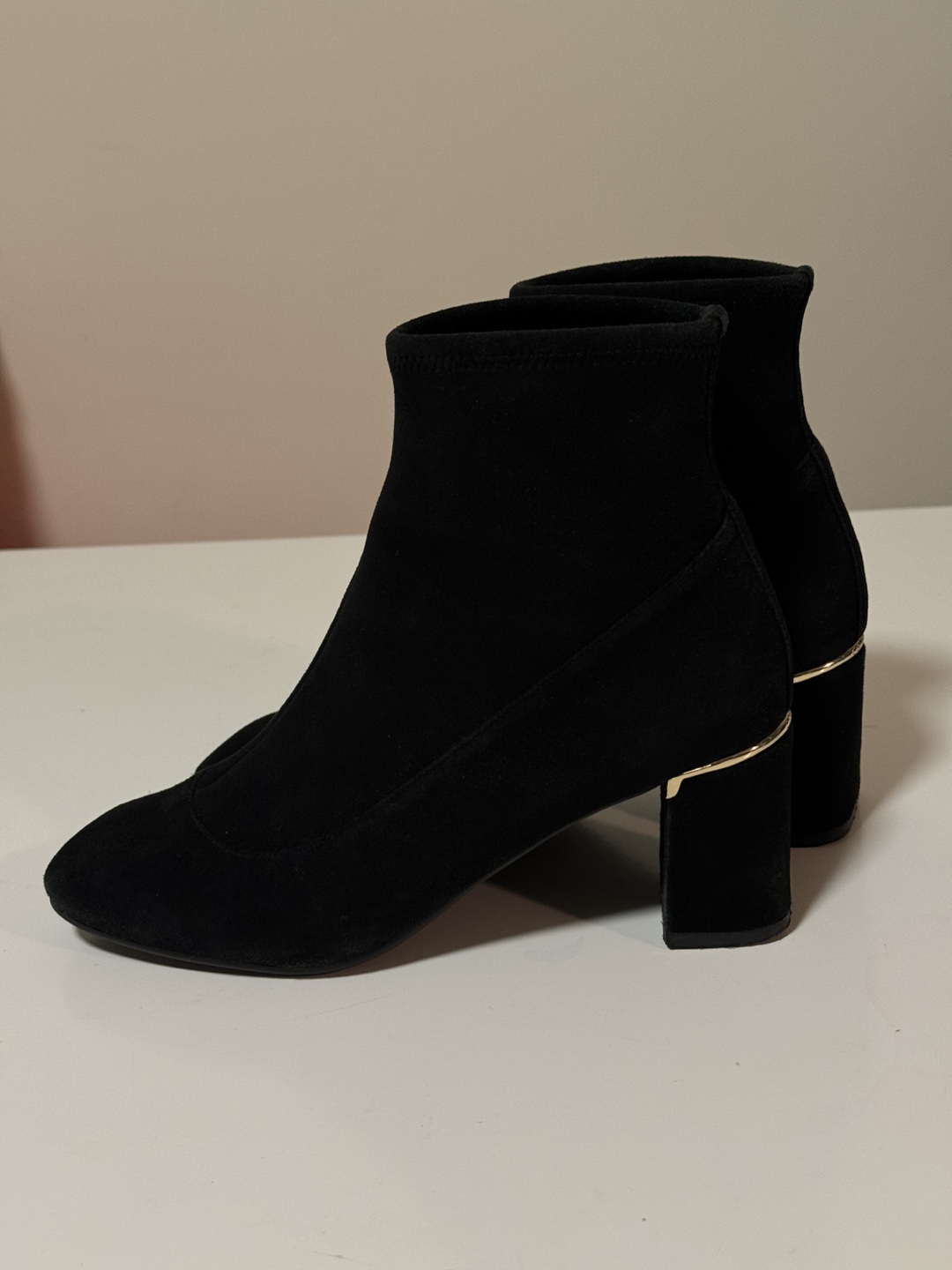 Cole Haan LaRee Stretch Bootie Black Suede - photo 4