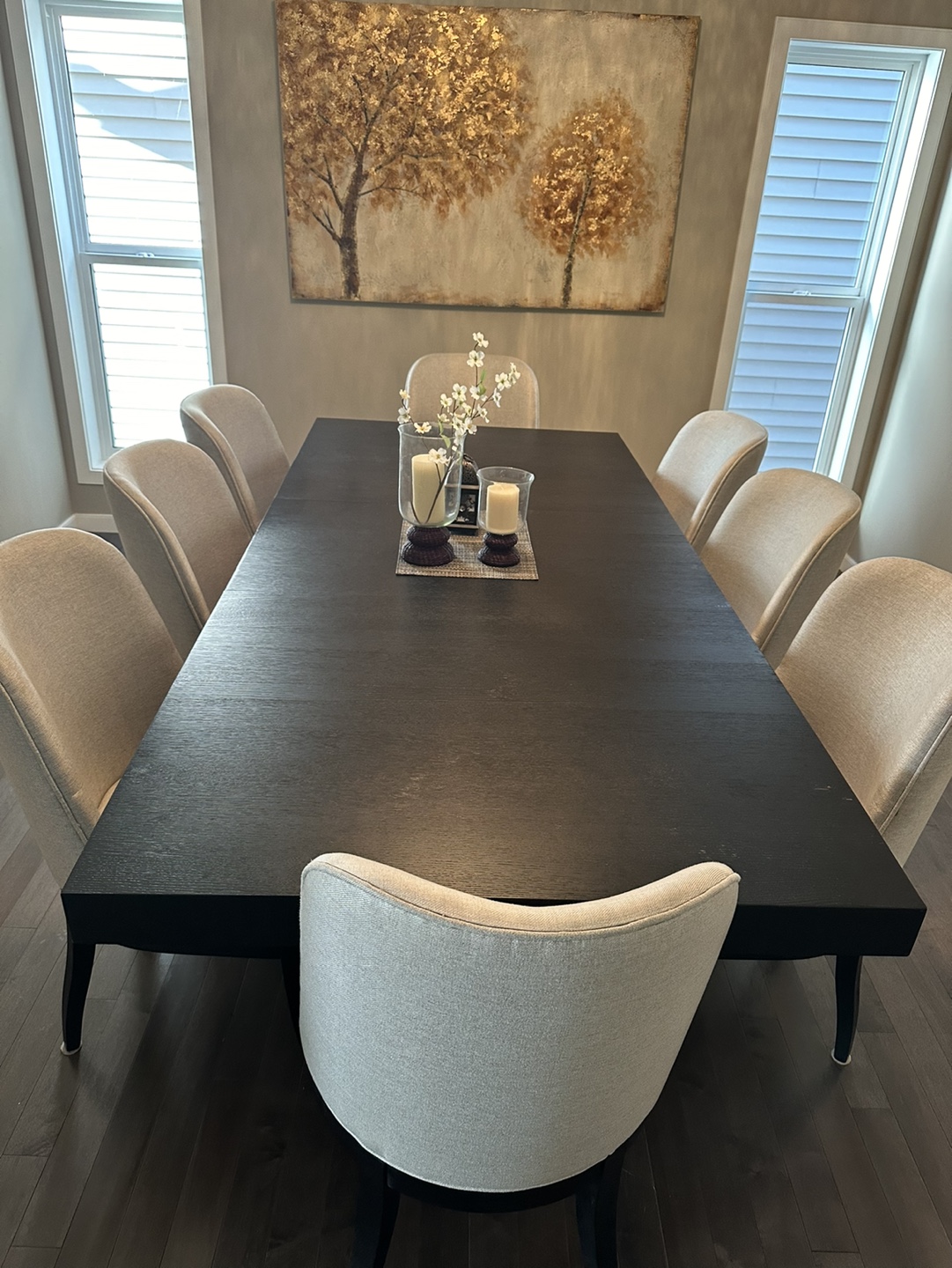 Formal Dining Set - Table & 8 Chairs