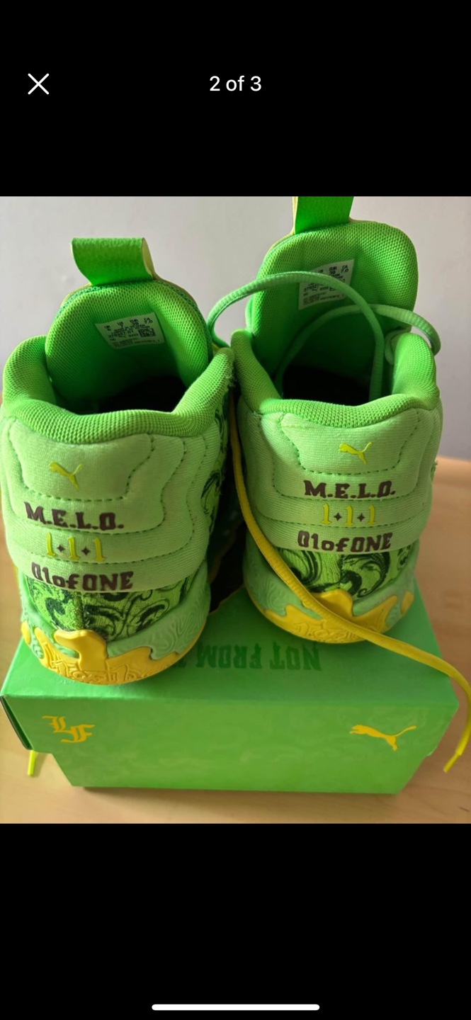 Puma Melo 1.0 'Not From Here' Green - photo 3
