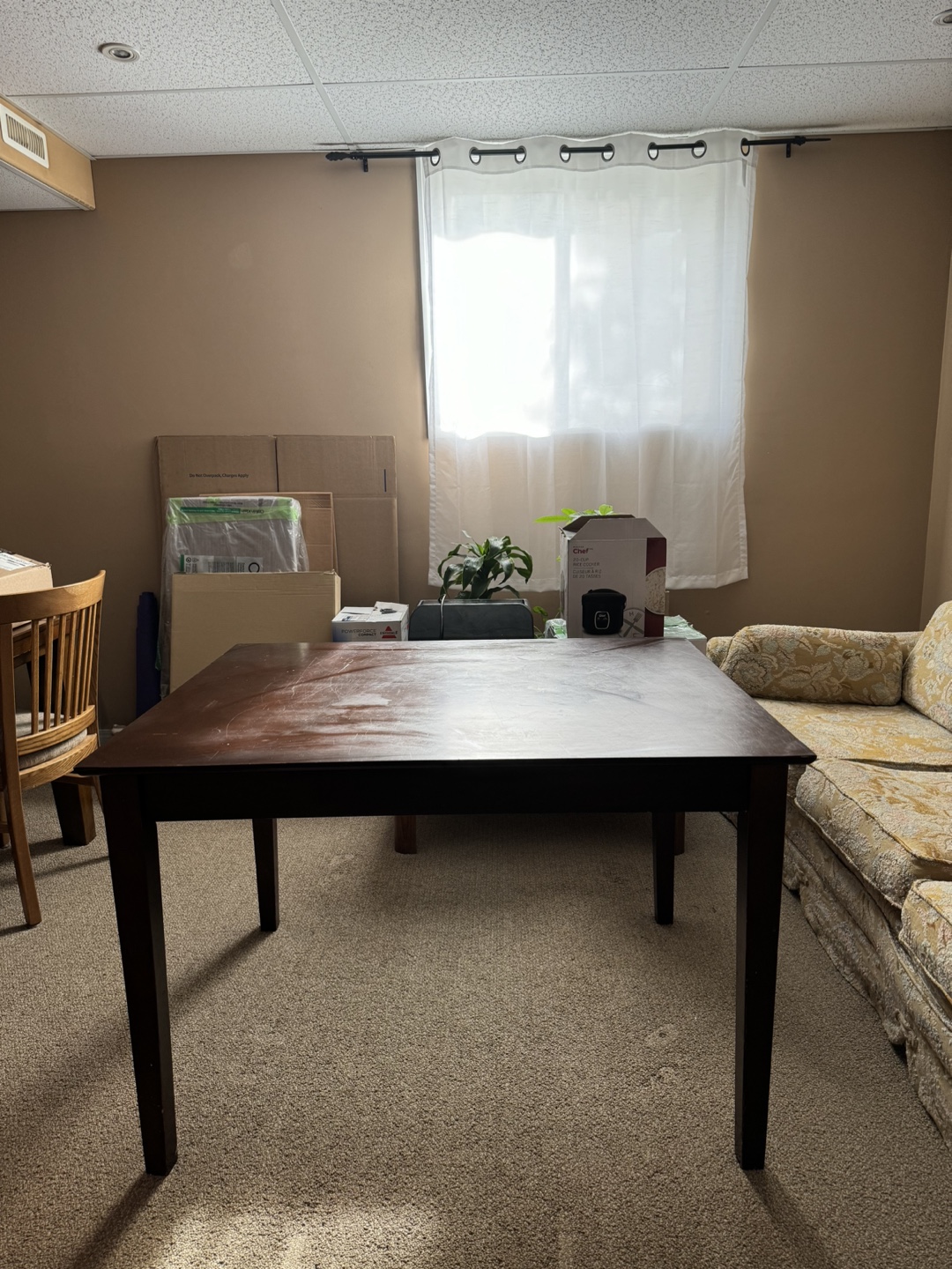 Dark Brown Table