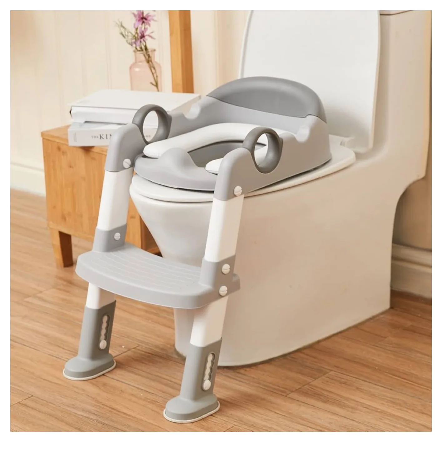 Potty Training Toilet Seat with Ladder thumbnail