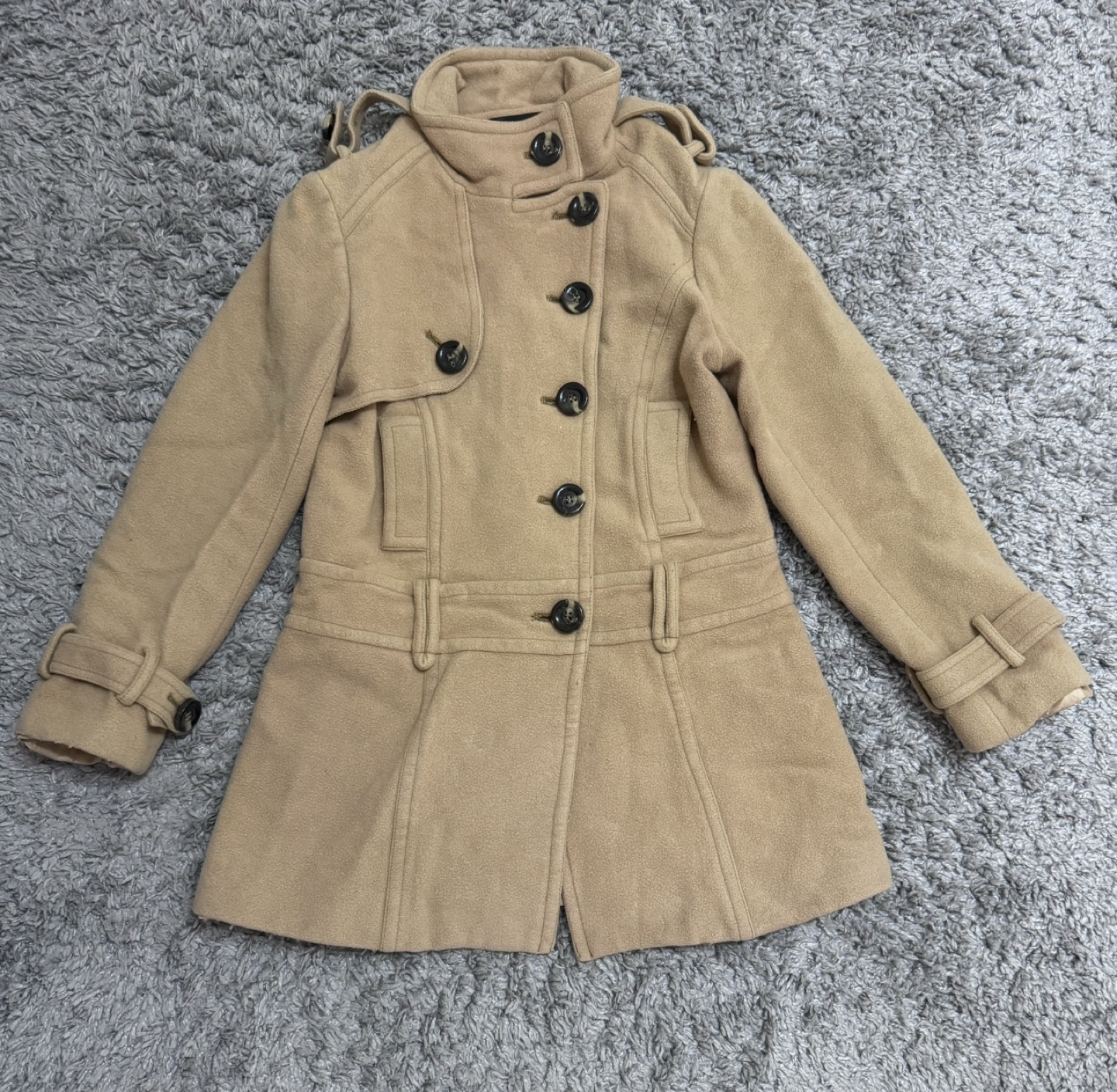 Beige Winter Coat - photo 2