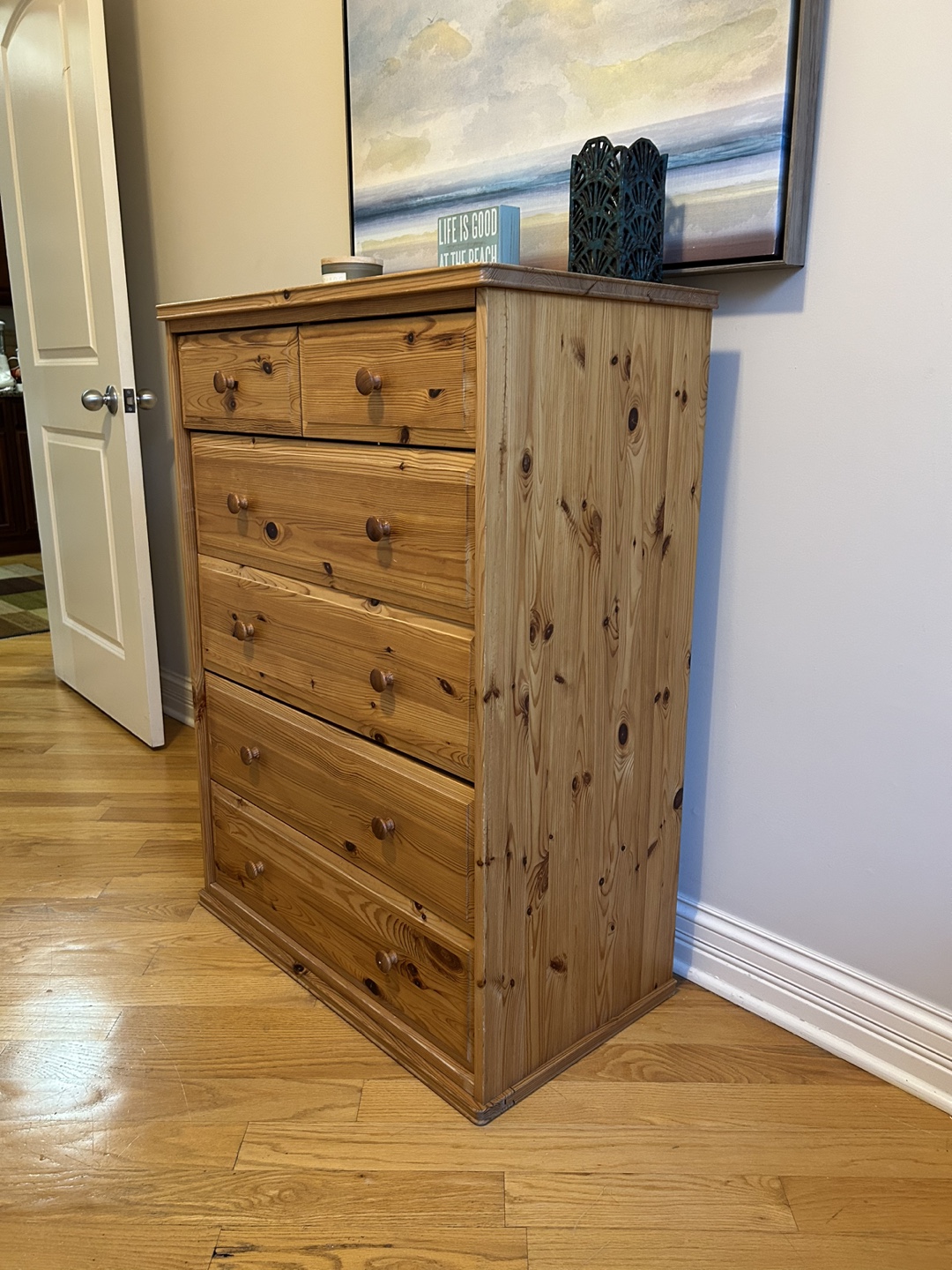 Wooden 6 Drawer Dresser - photo 3