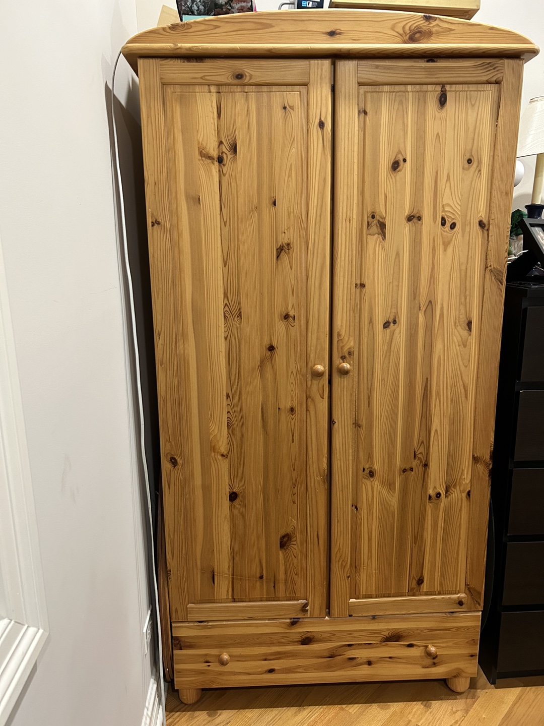Solid Wood Armoire