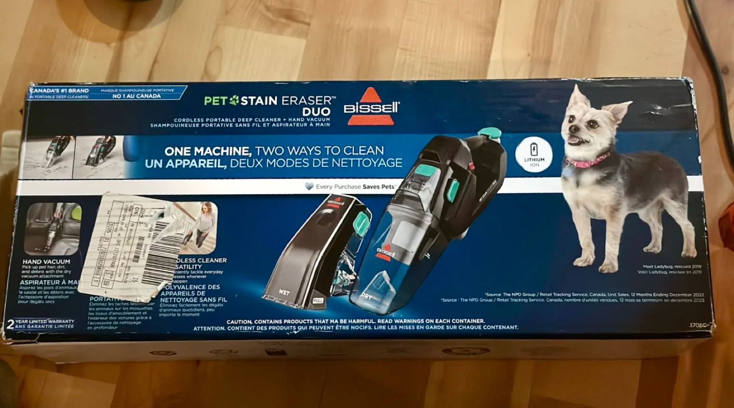 Bissell Pet Stain Eraser Duo thumbnail