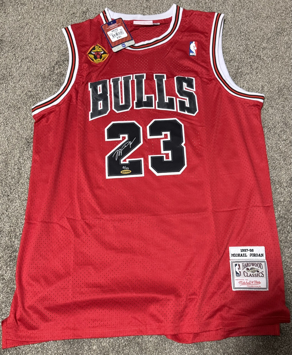 Michael Jordan Chicago Bulls Hardwood Classics Jersey