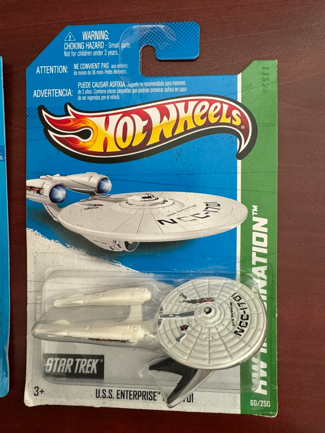 HOT WHEELS STAR TREK USS SHIPS VENGEANCE AND ENTERPRISE NCC 1701 image indicator(3)