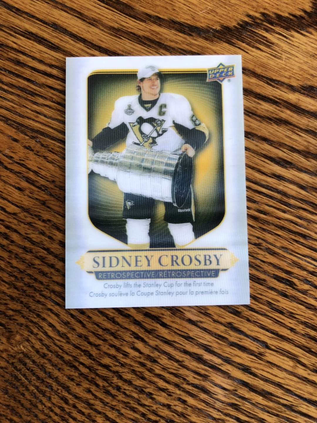 Sidney Crosby Tim Hortons Hockey Card