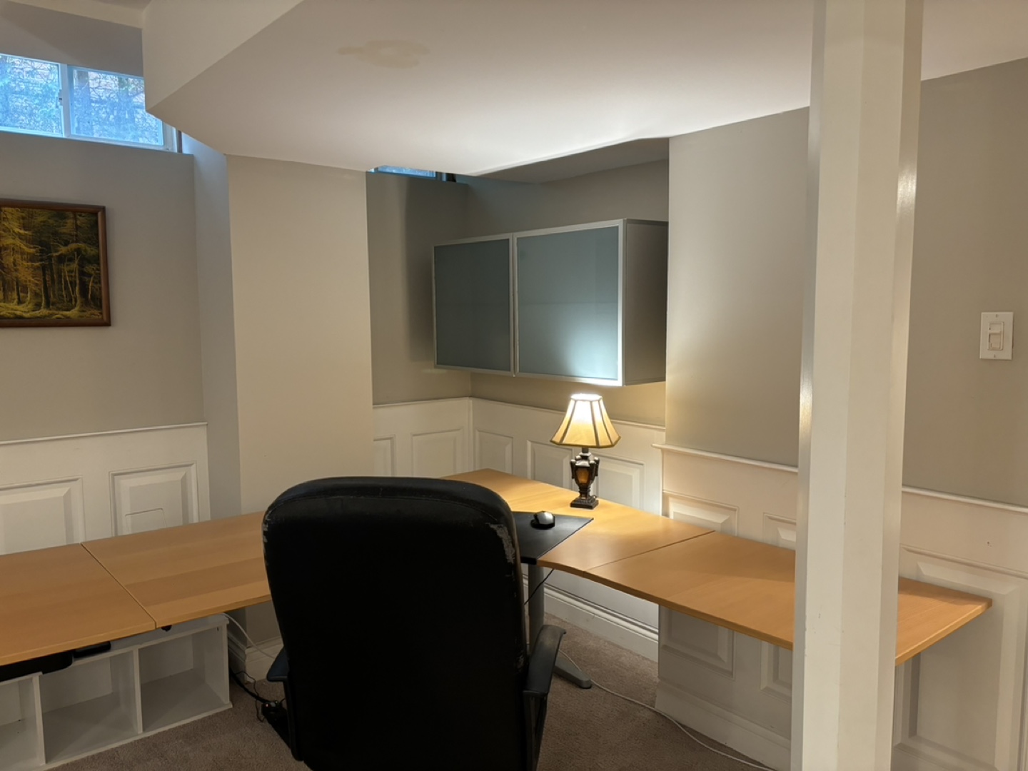 Ikea desk with matching cabinet - photo 5