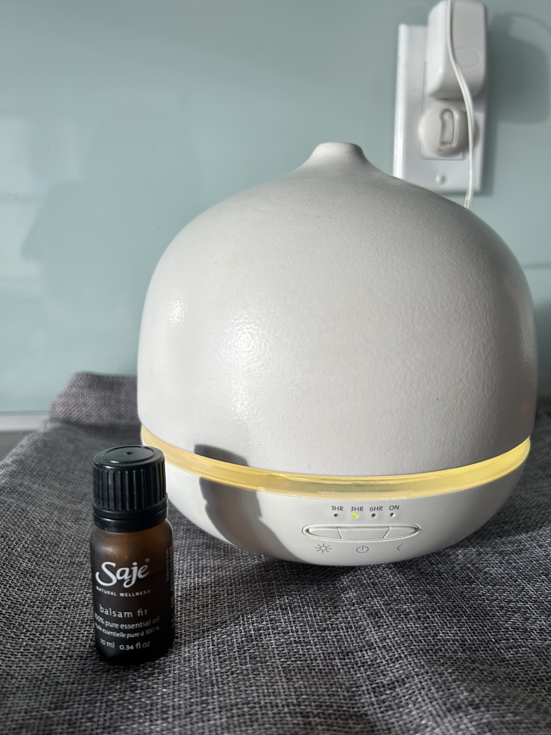 Saje diffuser + Balsam Fir Essential Oil
