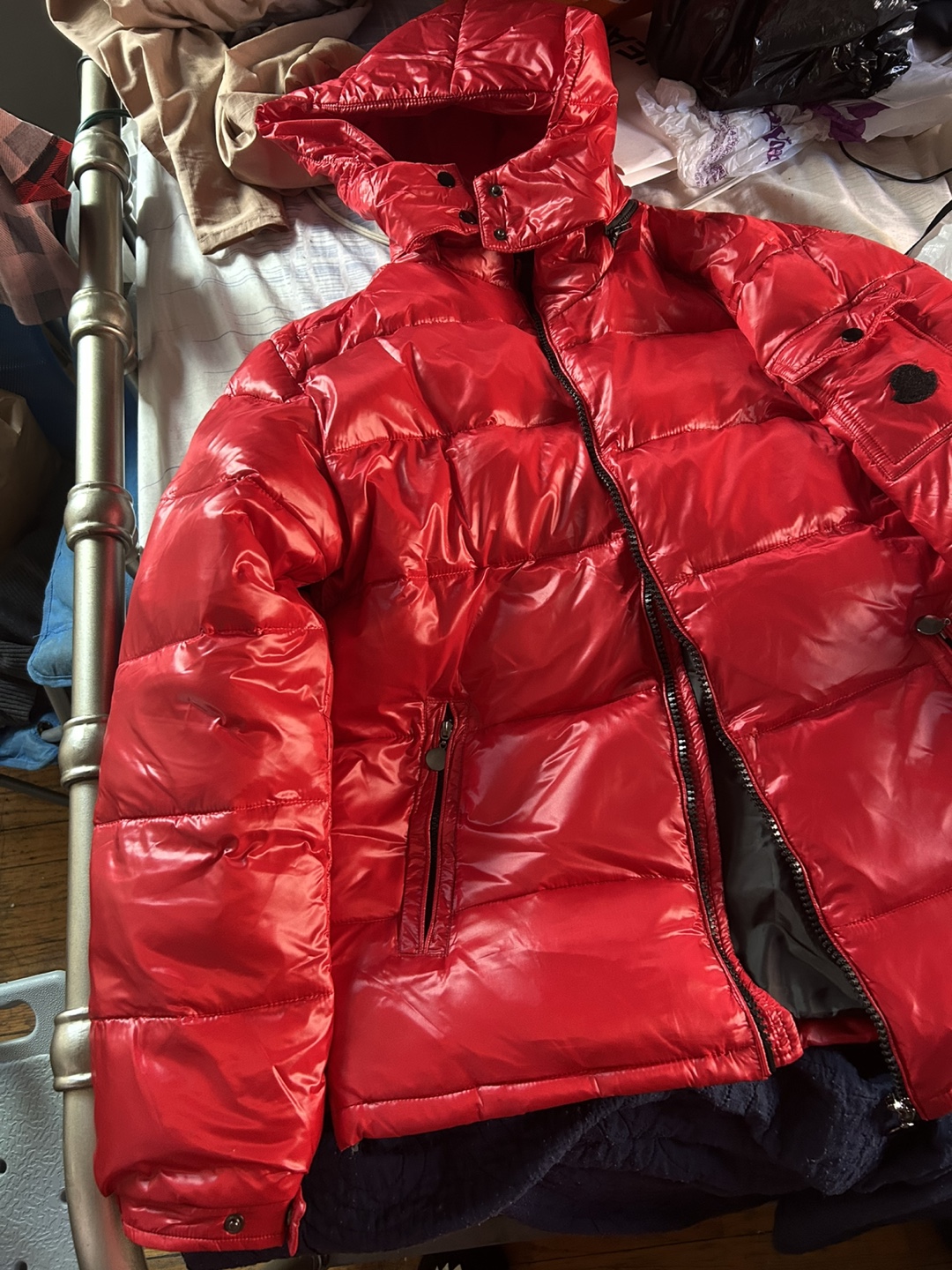 Red Puffer Jacket - photo 5
