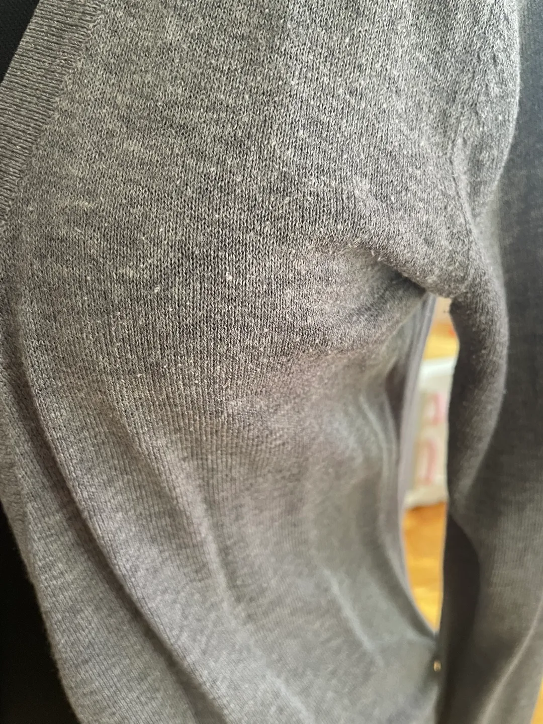 Grey Long Sleeve Cardigan image indicator(3)