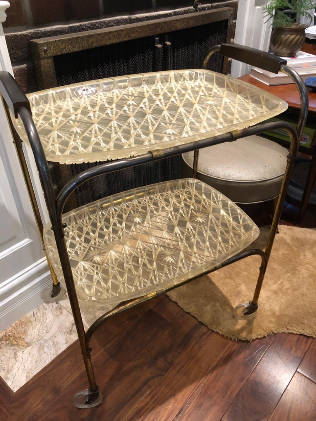Vintage tea/bar cart - photo 4