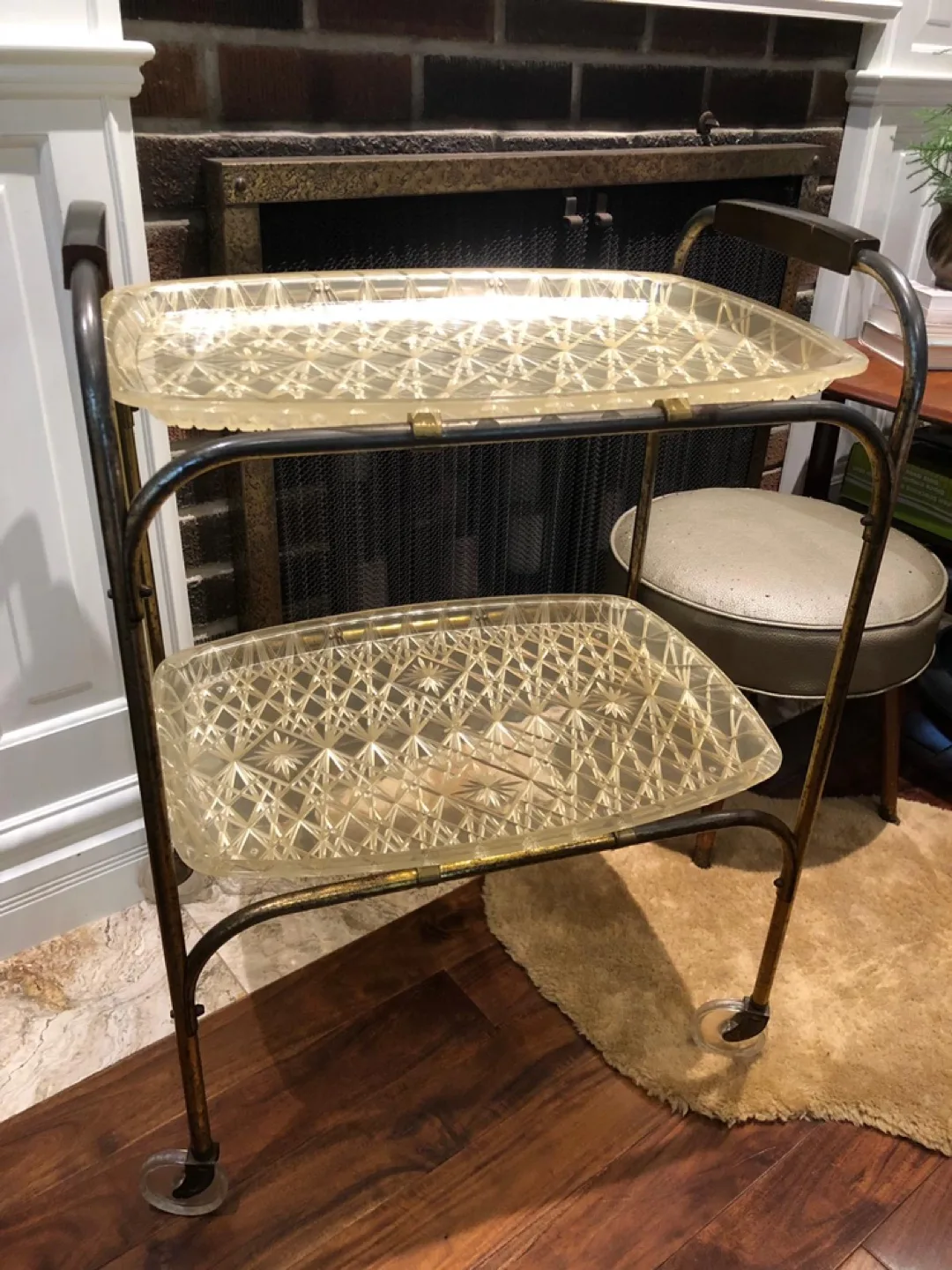 Vintage tea/bar cart