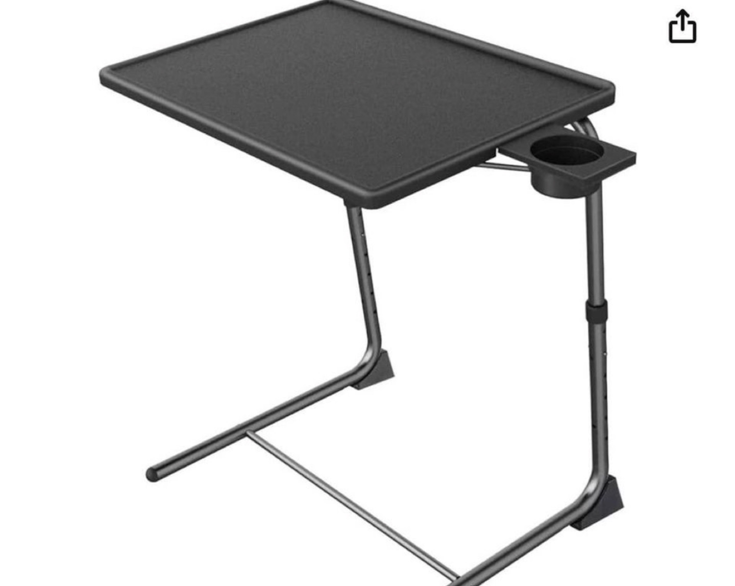 Black Foldable Laptop Table