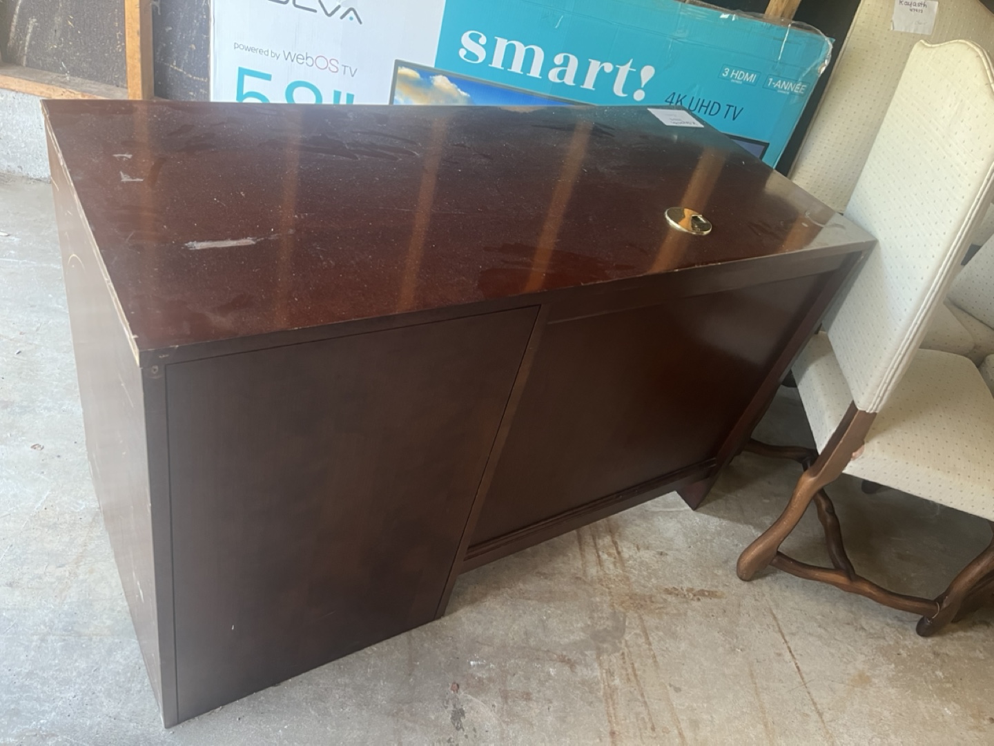 Solid Wood Desk - photo 2