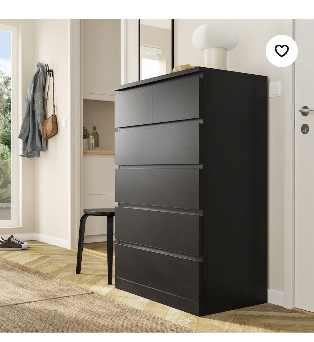 Malm 6 drawer IKEA dresser - new in box - photo 2