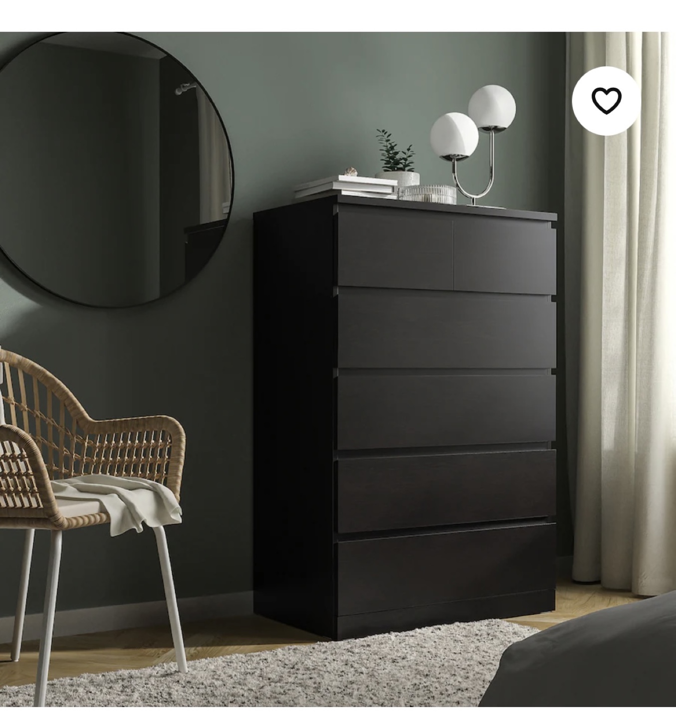 Malm 6 drawer IKEA dresser - new in box - photo 4