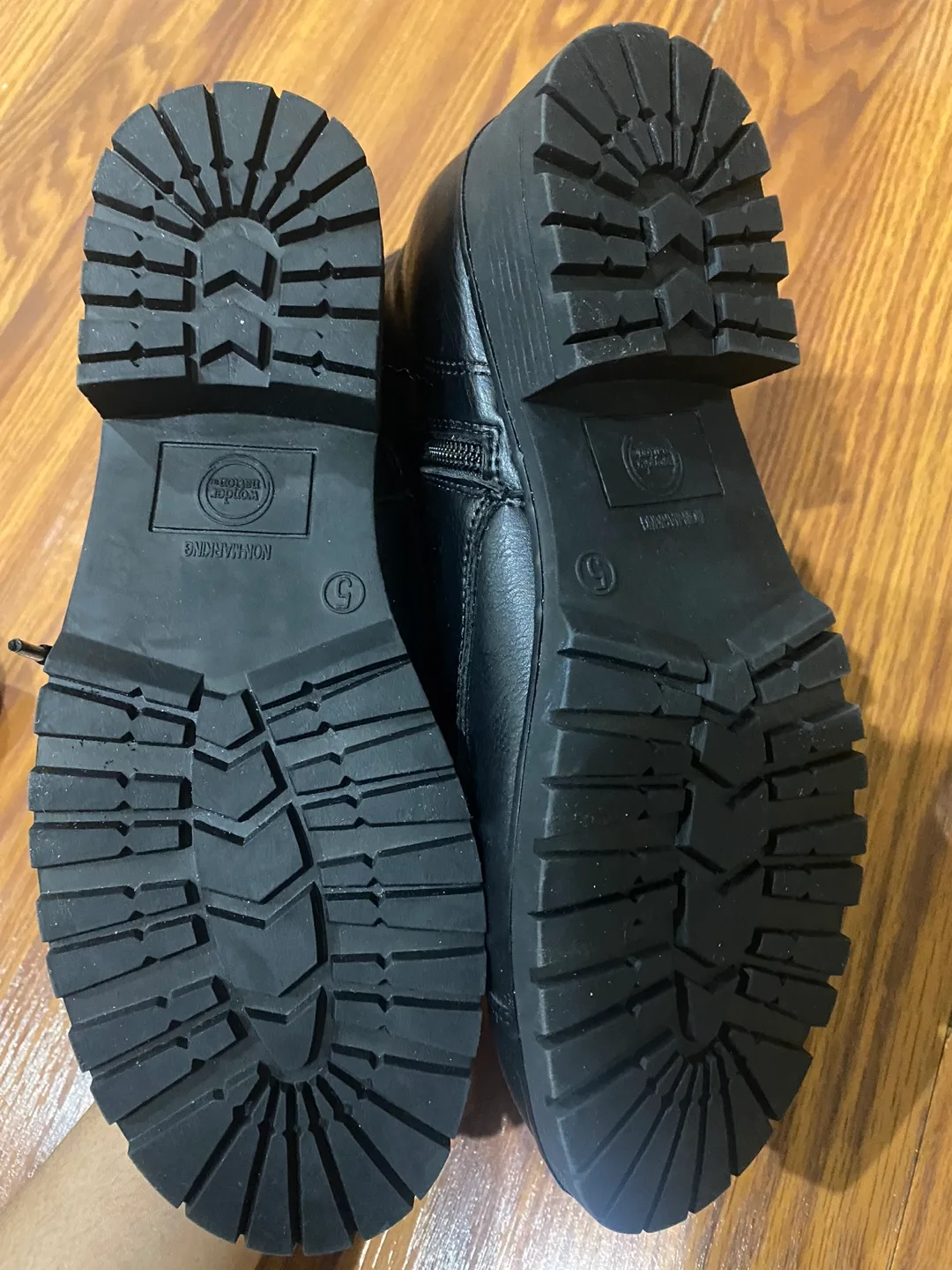 Black Buckle Combat Boots girls image indicator(2)