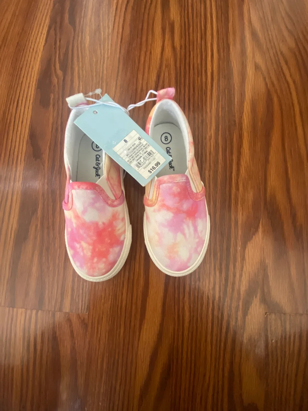 Cat & Jack Tie Dye Slip-On Sneakers image indicator(2)