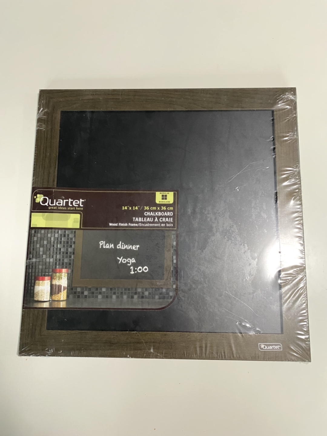 Quartet ChalkBoard 14” x 14” New