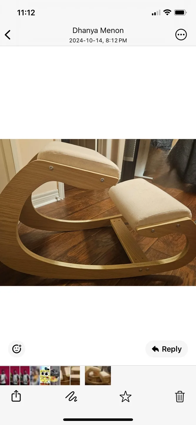 Ergonomic Kneeling Chair thumbnail