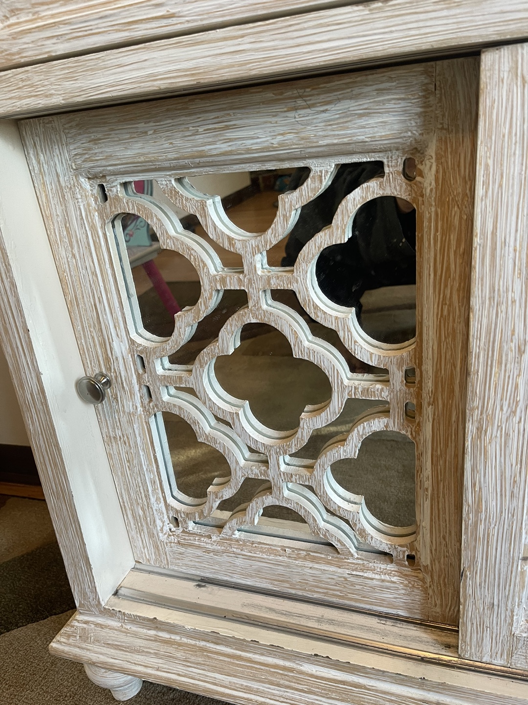 Cabinet with Drawer Mirrored Doors please check more pictures - photo 3