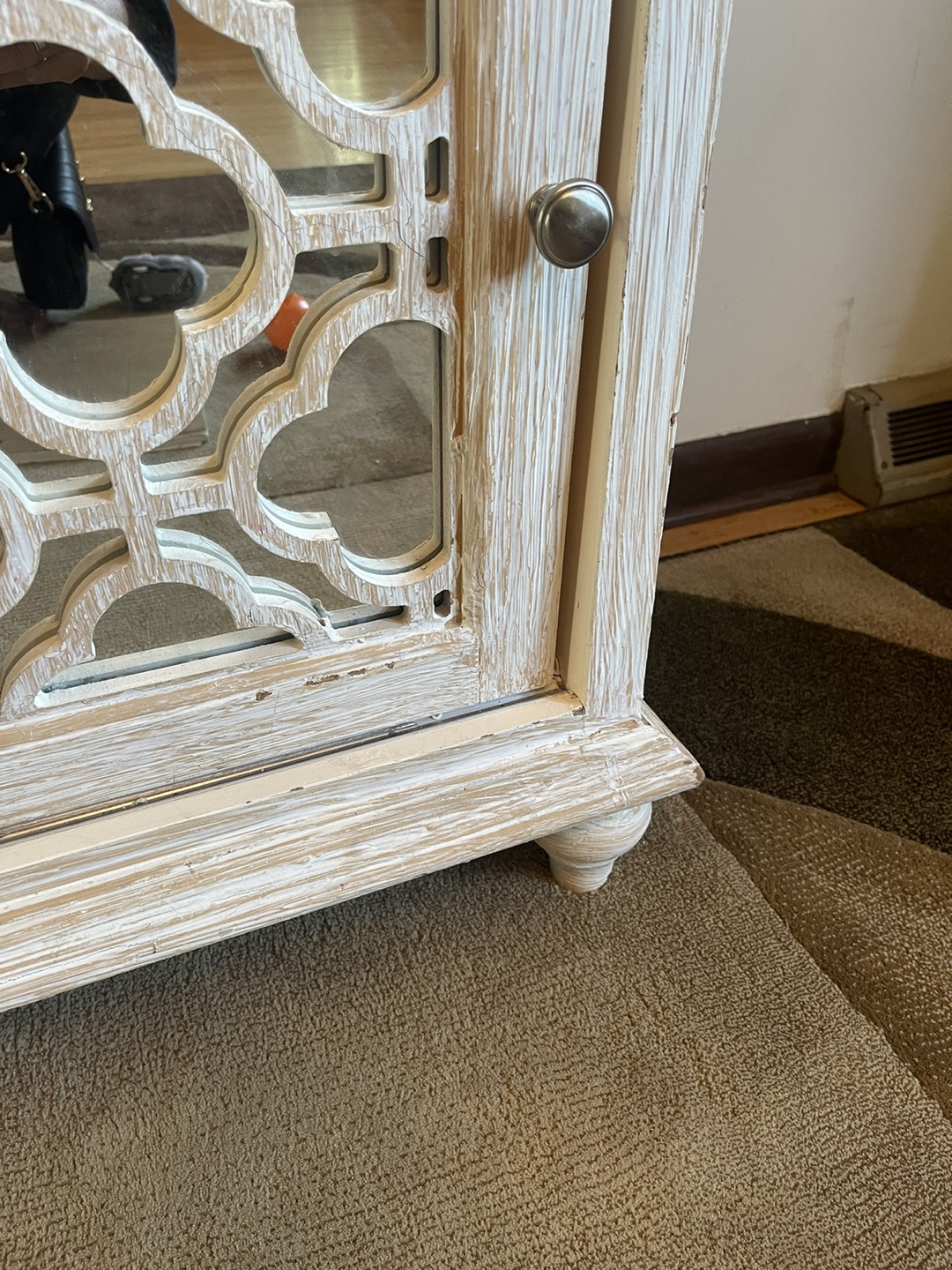 Cabinet with Drawer Mirrored Doors please check more pictures - photo 2