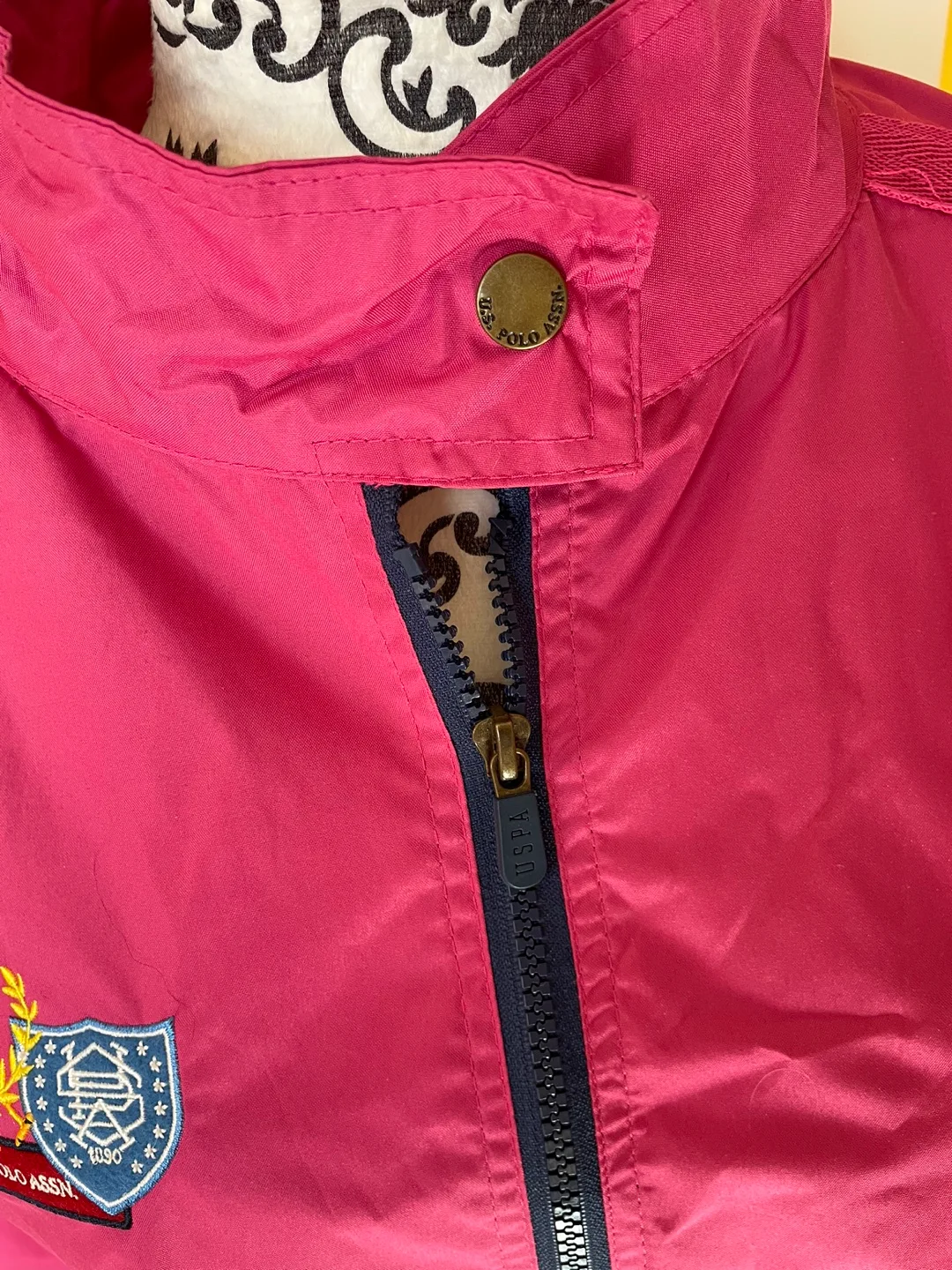 🇨🇦🍁US Polo Assn. Vibrant Pink Windbreaker image indicator(3)